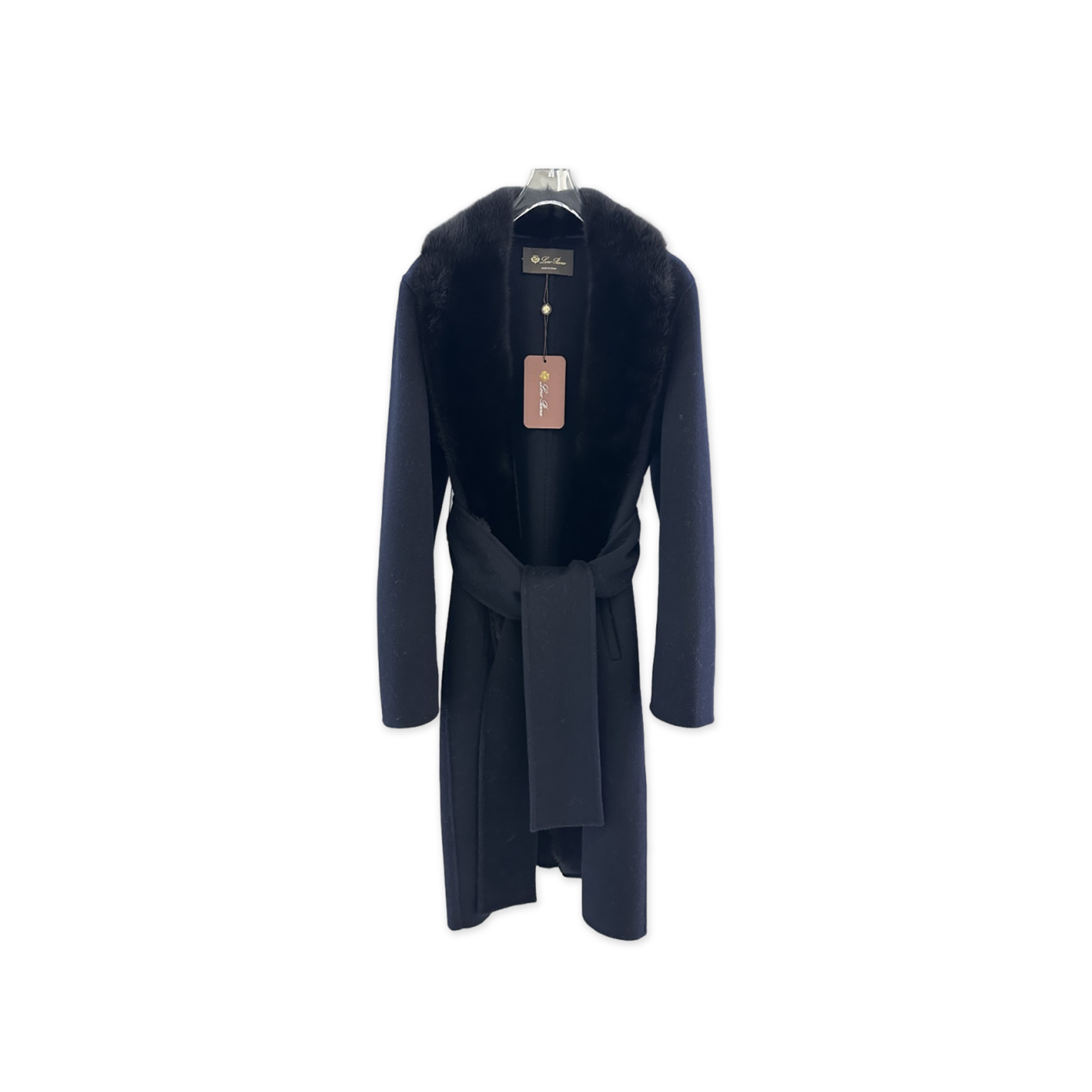 LORO PIANA CASHMERE BELTED COAT LORO PIANA CASHMERE BELTED COAT